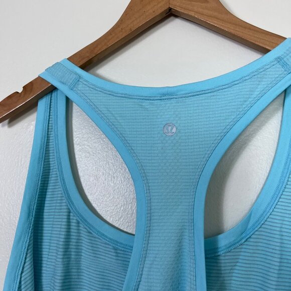 Lululemon Athletic Swiftly Tech RB Tank Top 2.0 Race Icing Blue NWT Size 20 - Picture 5 of 7